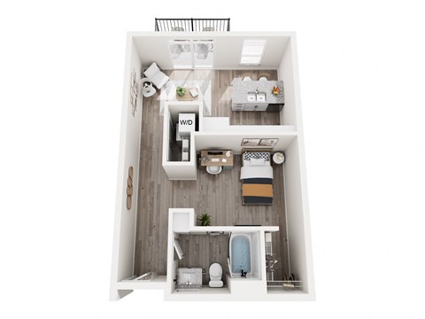 optimum floor plan of the unit 9 unit